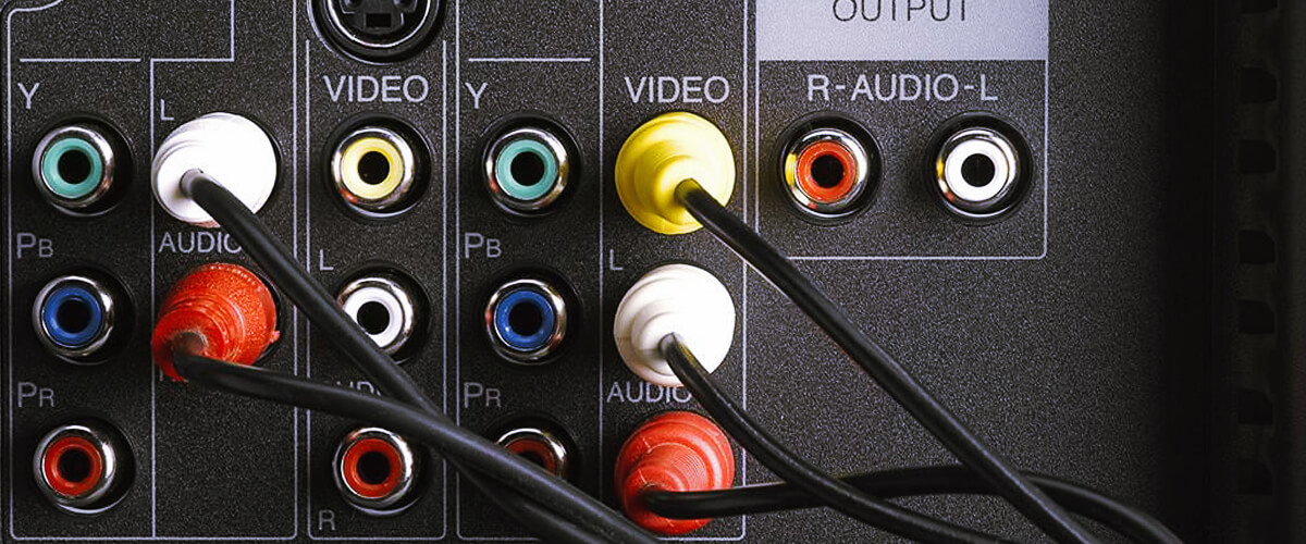 connecting AV receiver to TV via analog audio (RCA)