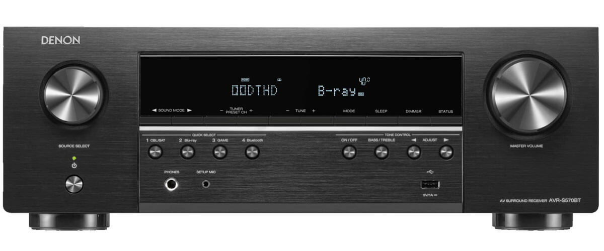 Denon AVR-S570BT features