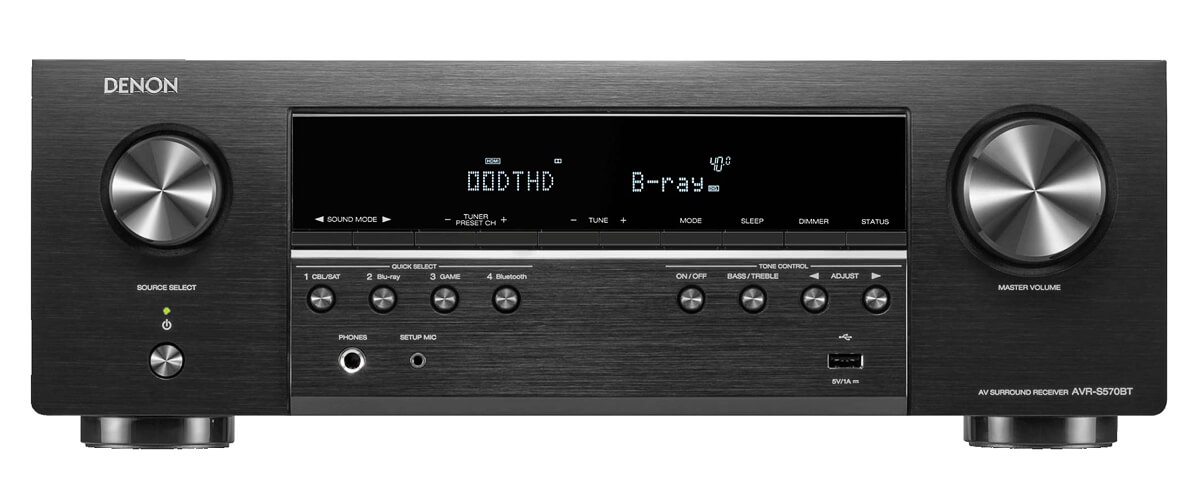 Denon AVR-S570BT features