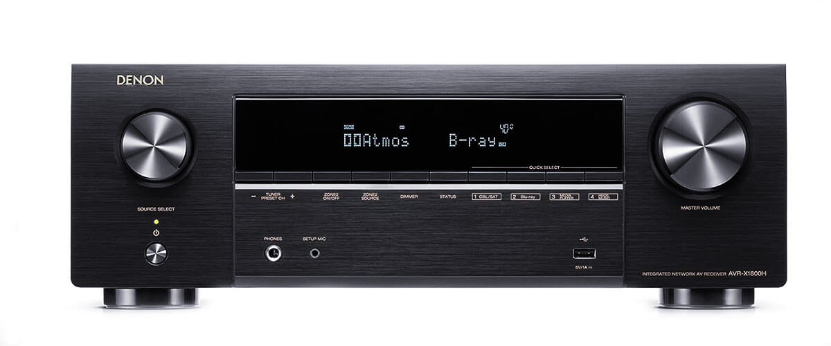 Denon AVR-X1800H features