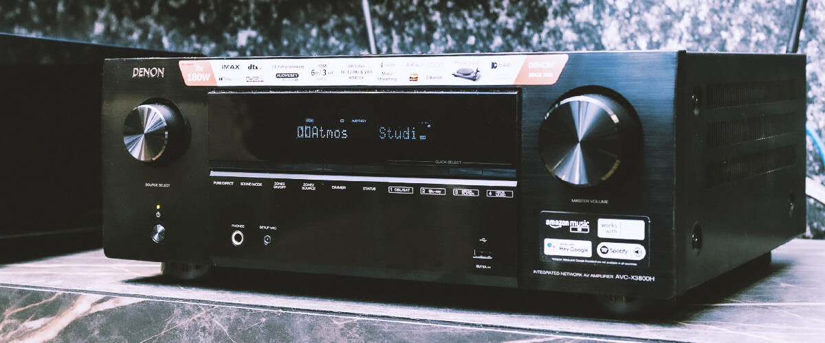 Denon AVR-X3800H sound