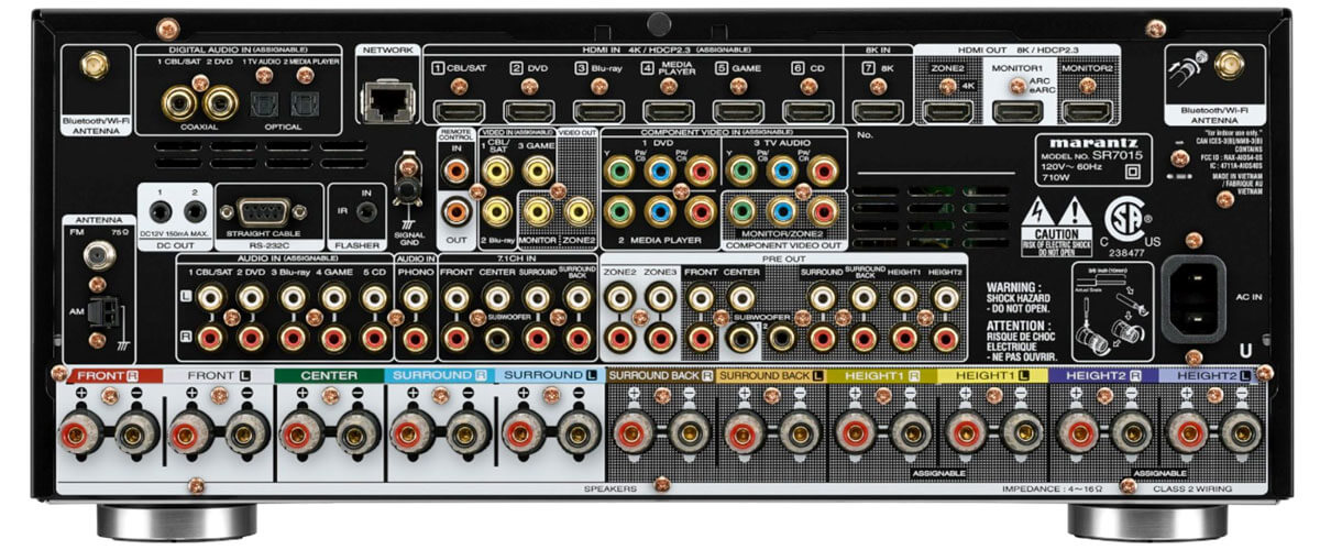 Marantz SR7015 specifications