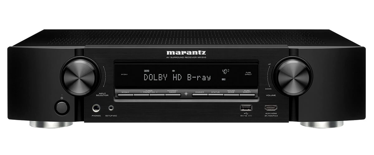 Marantz NR1510 audio and video features