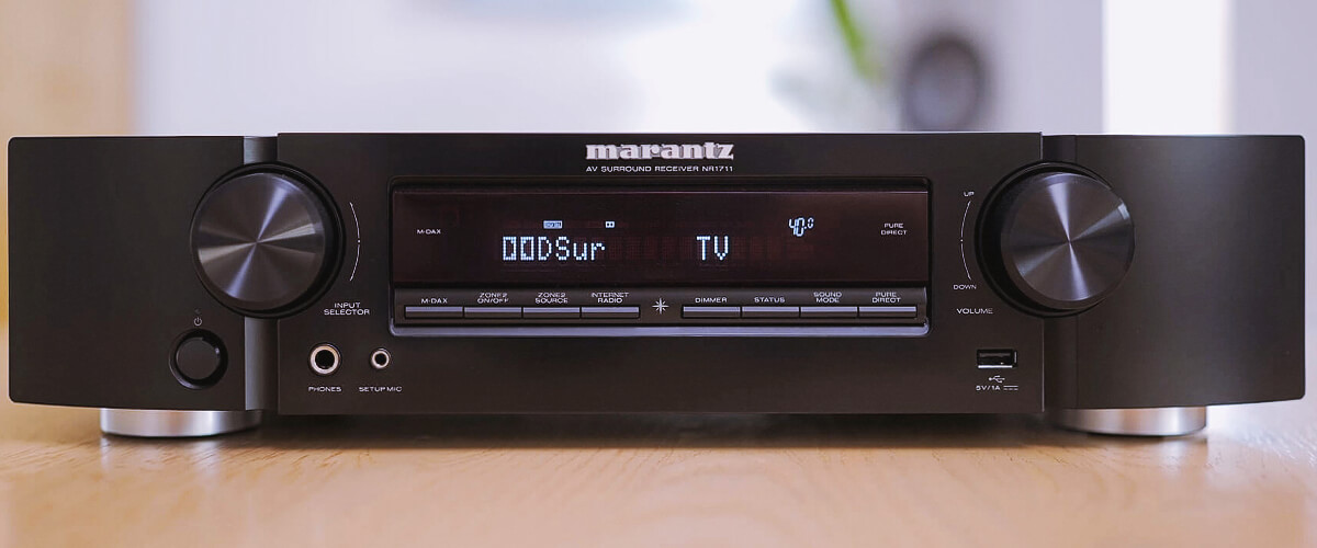 Marantz NR1711 sound