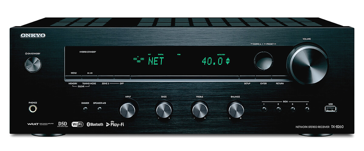 Onkyo TX-8260 audio and video features