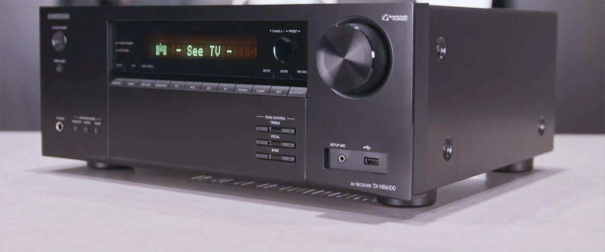 Onkyo TX-NR6100 sound