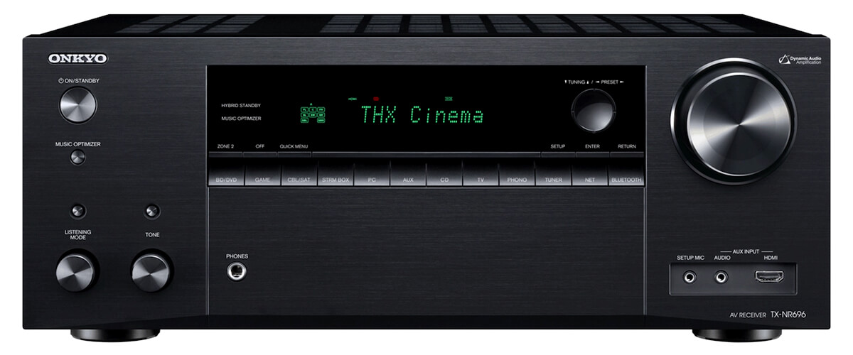 Onkyo TX-NR696 audio and video features