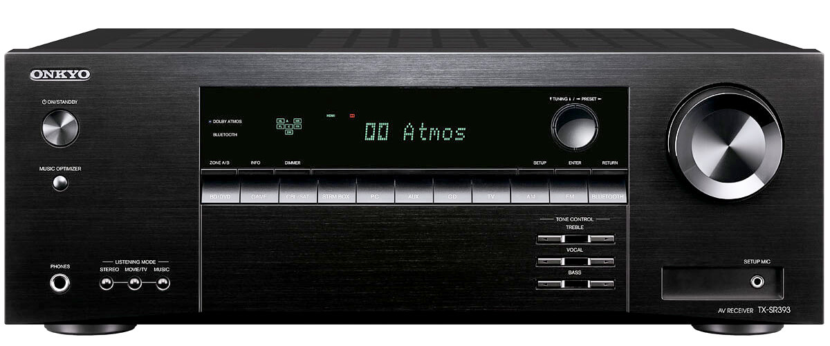 Onkyo TX-SR393 features