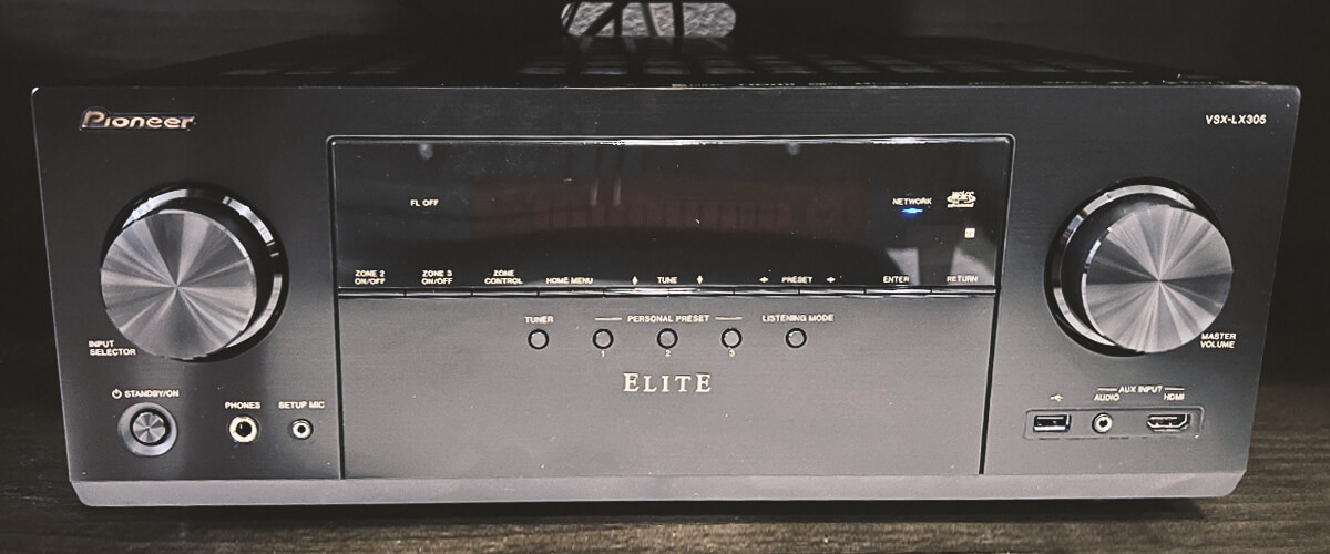 Pioneer Elite VSX-LX305 sound