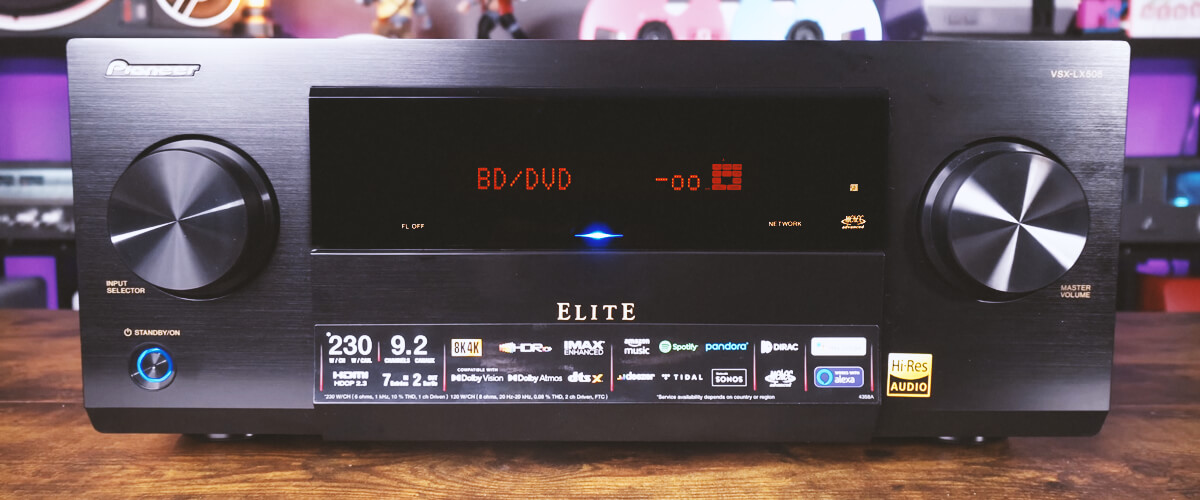Pioneer Elite VSX-LX505 sound