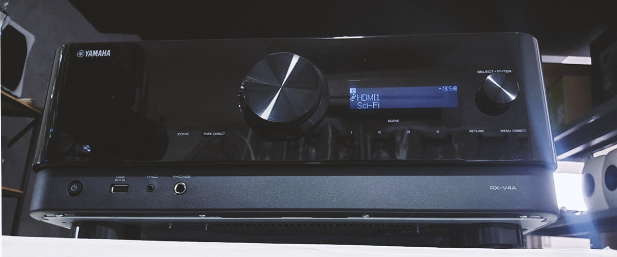 Yamaha RX-V4A sound
